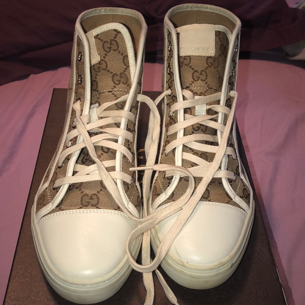 Authentic Gucci Hi Top sneakers